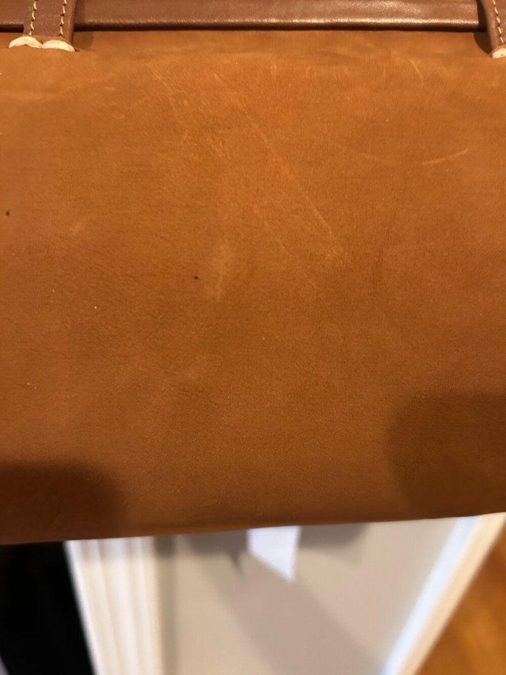 NWT Clare V. Yvette Bag Hazelnut Brown Nubuck Suede Shoulder Bag - Picture 4 of 5